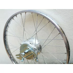 Jante (roue) Arriere 19 X 1.2 Compatible Mobylette Motobecane