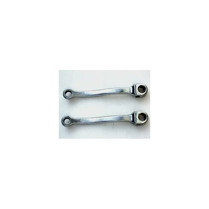 Paire de MANIVELLE PEDALE GAUCHE + DROITE MOTOBECANE PEUGEOT MBK 51