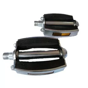 Paire de Pédales Look Ancien Modèle Ø14.2mm pour Mobylettes et Cyclomoteurs