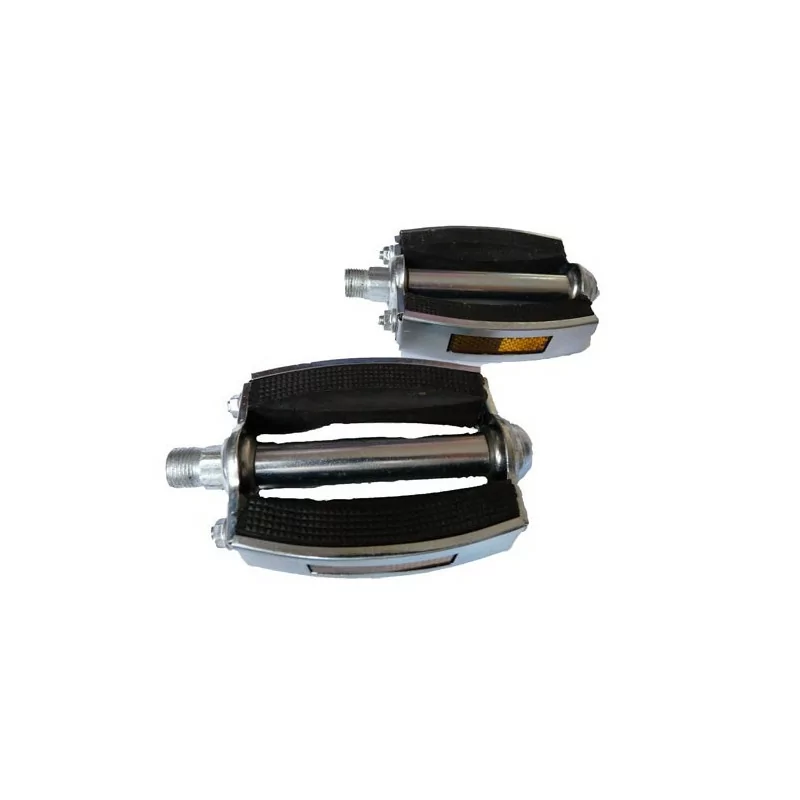 Paire de Pédales Look Ancien Modèle Ø14.2mm pour Mobylettes et Cyclomoteurs