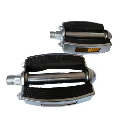 Paire de Pédales Look Ancien Modèle Ø14.2mm pour Mobylettes et Cyclomoteurs