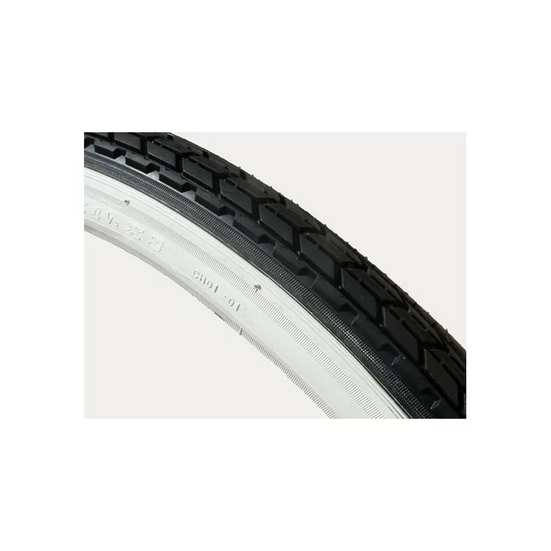 PNEU 600 X 50B (24 x 1 1/2 x 2 ) MOTOBECANE flancs blancs