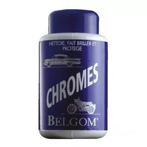Belgom Chromes : Fait briller et protège les chromes Mobylettes et Cyclomoteurs