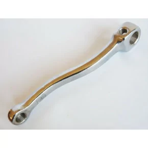 Manivelle de Pédale Gauche L158mm Chromée Mobylette Peugeot Motobécane MBK