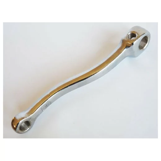Manivelle de Pédale Gauche L158mm Chromée Mobylette Peugeot Motobécane MBK
