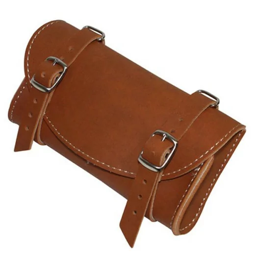 1 TROUSSE (SACOCHE) A OUTIL DE SELLE ASPECT CUIR MARRON