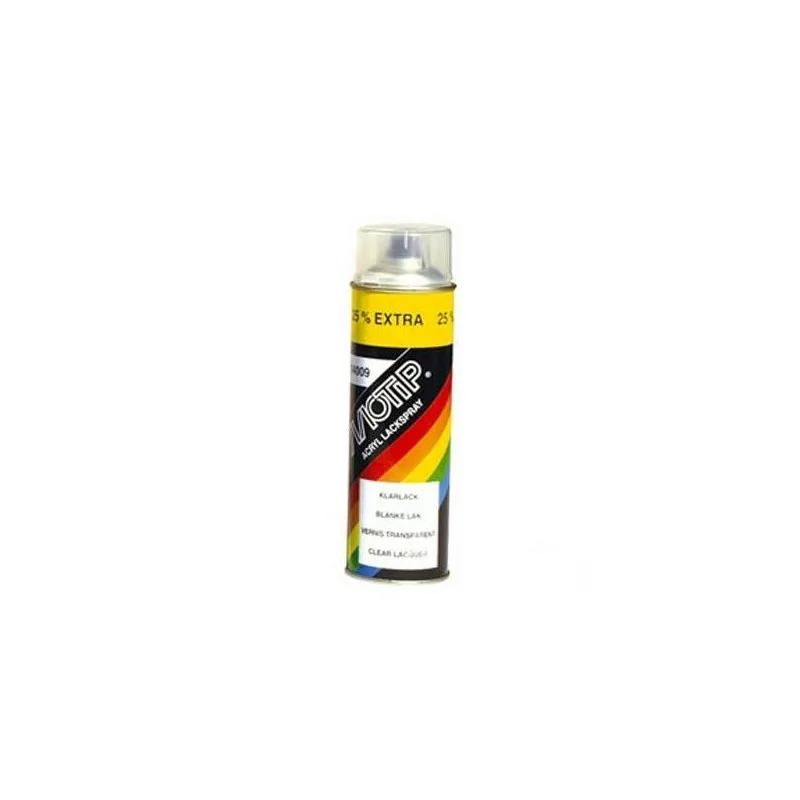 Bombe Peinture Vernis Brillant pour Cyclomoteurs, Mobylettes etc.