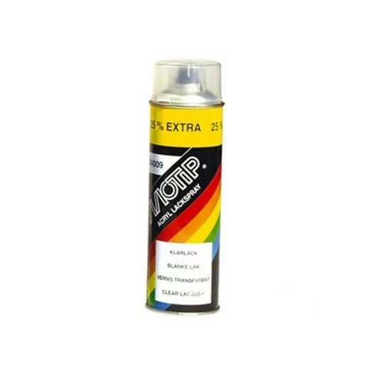 Bombe Peinture Vernis Brillant pour Cyclomoteurs, Mobylettes etc.