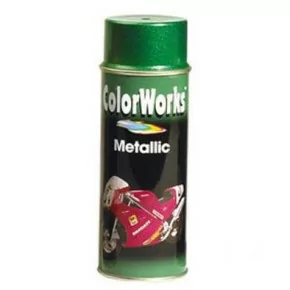 Bombe Peinture Vert Métallisé pour Cyclomoteurs, Mobylettes etc.