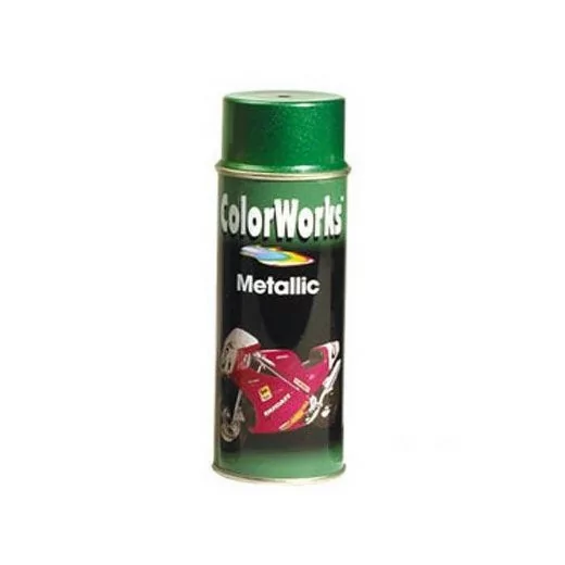Bombe Peinture Vert Métallisé pour Cyclomoteurs, Mobylettes etc.