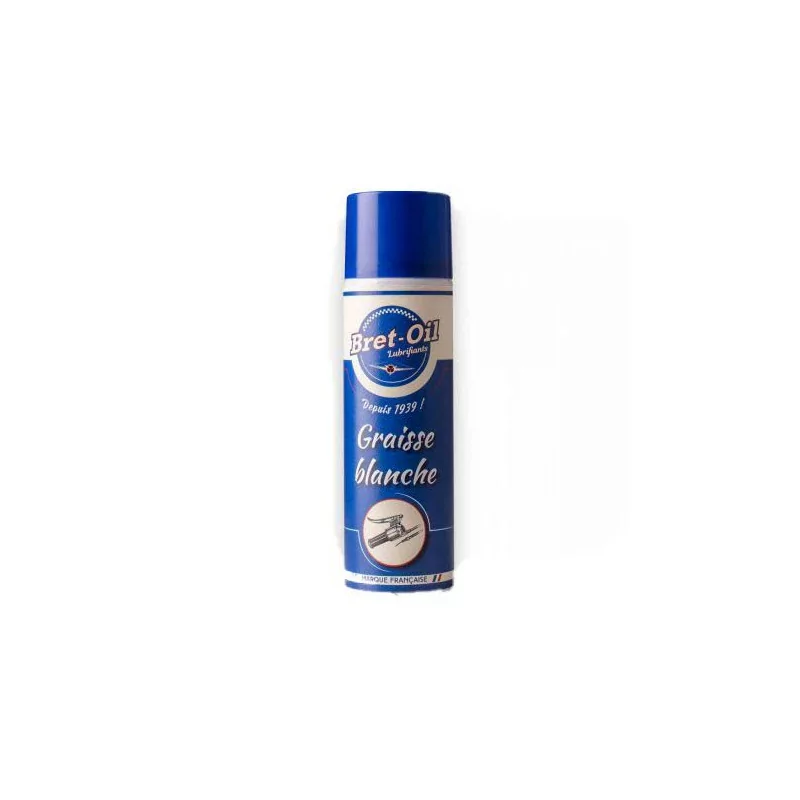 GRAISSE BLANCHE BRET OIL LUBRIFIE PROTEGE CHASSE L'HUMIDITÉ