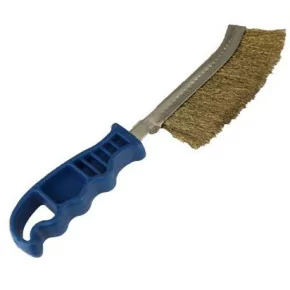 BROSSE MÉTALIQUE DE DÉCAPAGE POUR L'ÉLIMINATION DE LA ROUILLE ET DE LA PEINTURE etc.