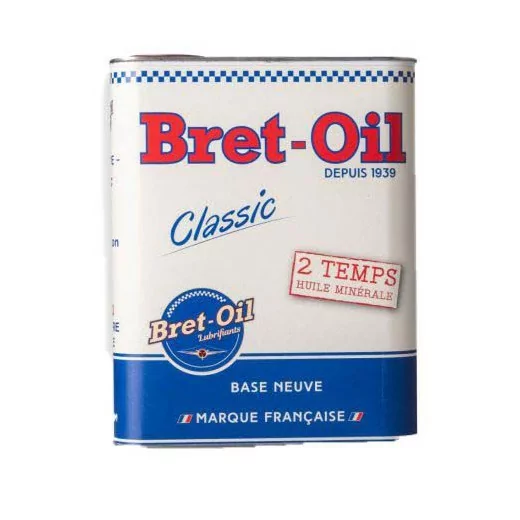 HUILE MOTEUR 2 TEMPS MINÉRALE BRET-OIL (2L) POUR MOBYLETTE MOTOBECANE PEUGEOT ETC. HUILE MOTEUR 2 TEMPS MINÉRALE BRET-OIL (2L) POUR MOBYLETTE MOTOBECANE PEUGEOT ETC.