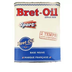 HUILE MOTEUR 2 TEMPS 100% SYNTHESE DOPPLER (2L) POUR MOBYLETTE MOTOBECANE PEUGEOT ETC.
