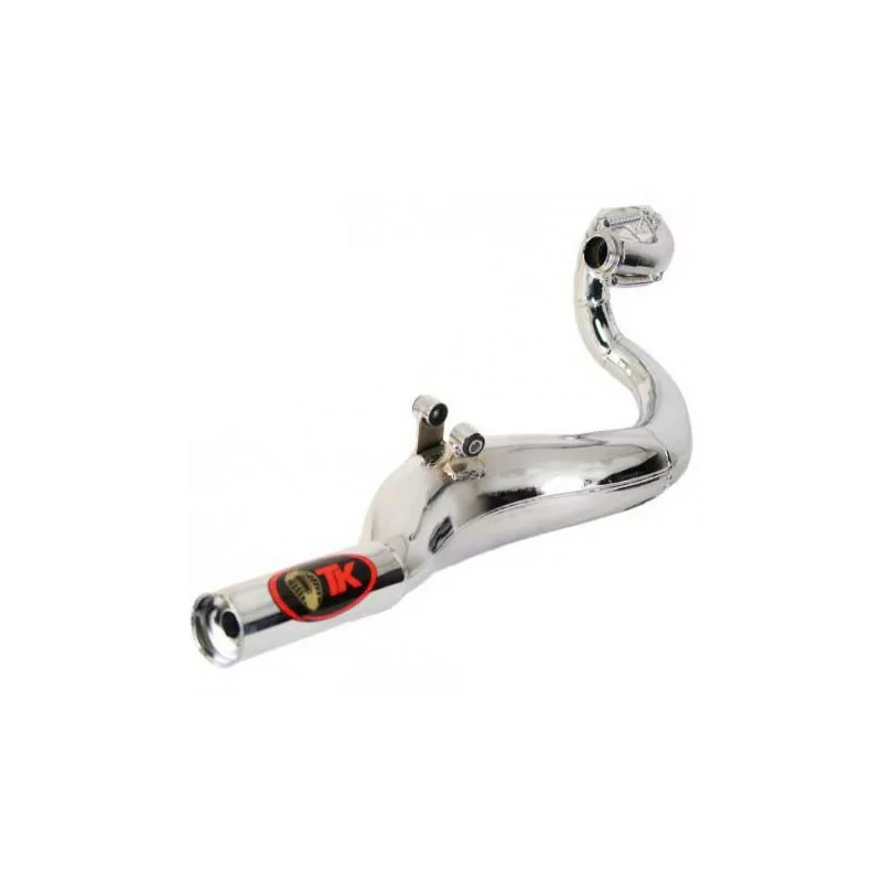 POT ÉCHAPPEMENT TURBO KIT GROS VOLUME, CHROMÉ, POUR LES MOBYLETTES MOTOBECANE MOTEUR AV7