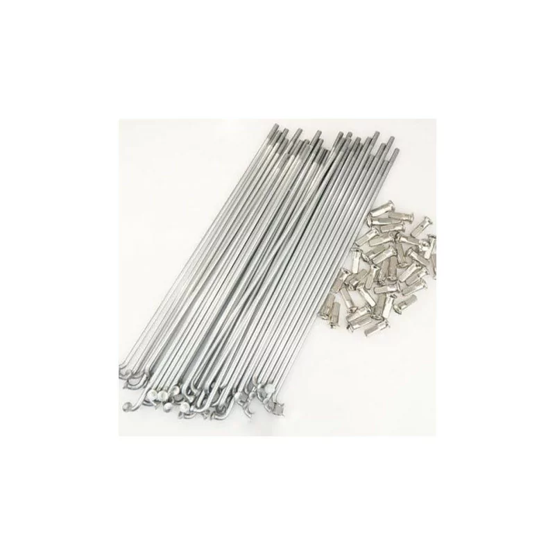 LOT DE 36 RAYONS DE ROUE (jante) SOLEX MOBYLETTE longueur 192mm Ø2.35mm