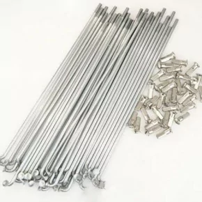 LOT DE 36 RAYONS DE ROUE (jante) MOBYLETTE Ø2.35mm  LONGUEUR 155mm