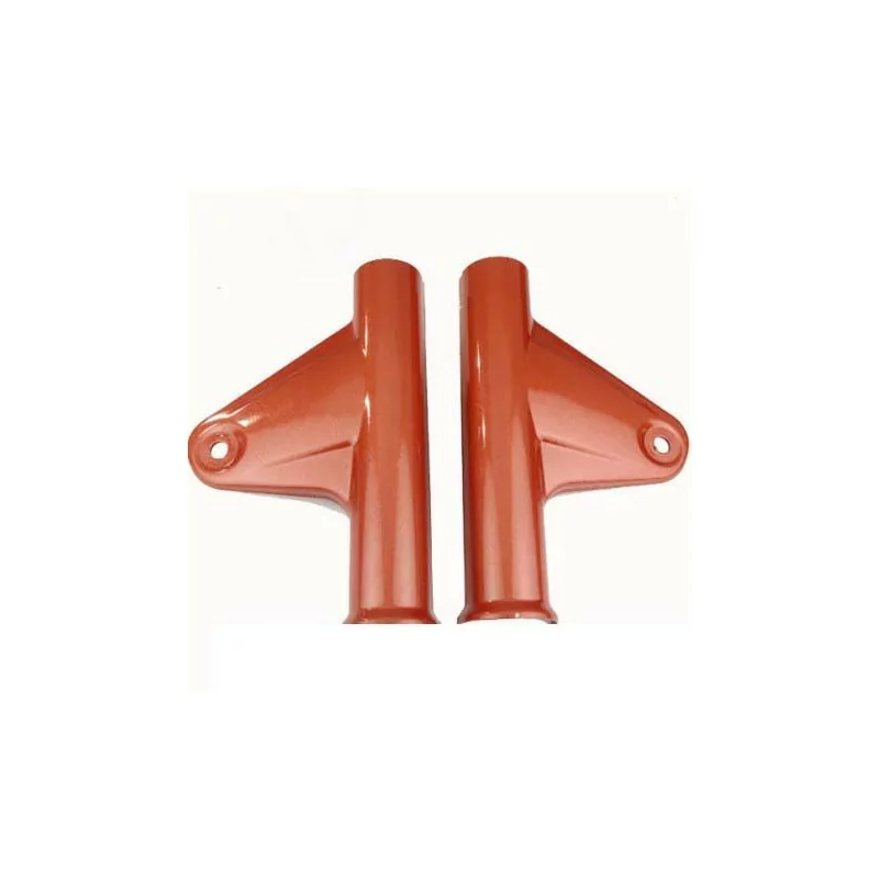 SUPPORTS DE PHARE MARQUE "LAUTER" MOBYLETTE MOTOBECANE MBK AV89, AU89 etc. COULEUR CHAUDRON