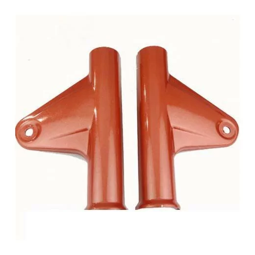 SUPPORTS DE PHARE MARQUE "LAUTER" MOBYLETTE MOTOBECANE MBK AV89, AU89 etc. COULEUR CHAUDRON