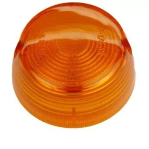 CABOCHON DE CLIGNOTANT ORANGE POUR LES CYCLOMOTEURS PEUGEOT.