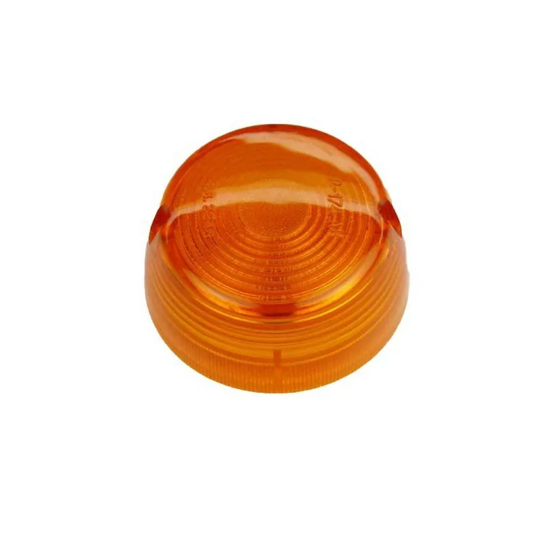 CABOCHON DE CLIGNOTANT ORANGE POUR LES CYCLOMOTEURS PEUGEOT.