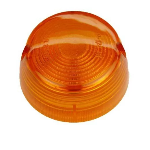 CABOCHON DE CLIGNOTANT ORANGE POUR LES CYCLOMOTEURS PEUGEOT.