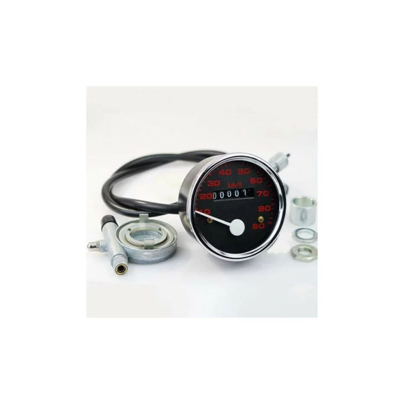 COMPTEUR POUR PEUGEOT 103 SP VITESSE MAXI 90 KM/H MARQUE TRANSVAL FRANCE