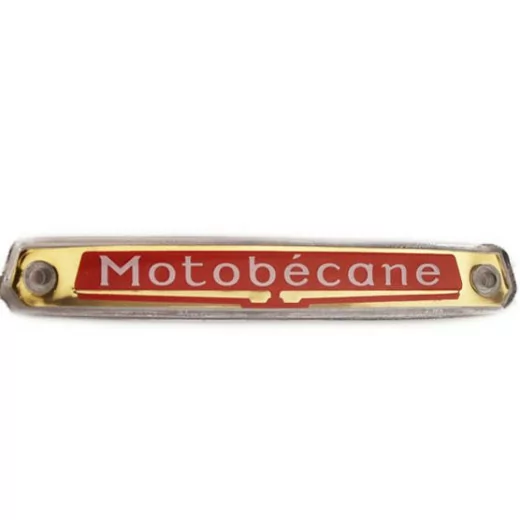 Monogramme / Logo "Motobécane" de réservoir pour les Mobylette Motobécane AV88 AV85