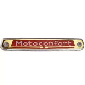 Monogramme / Logo "Motoconfort" de réservoir pour les Mobylette Motoconfort AU88 AU85 92 94 etc.