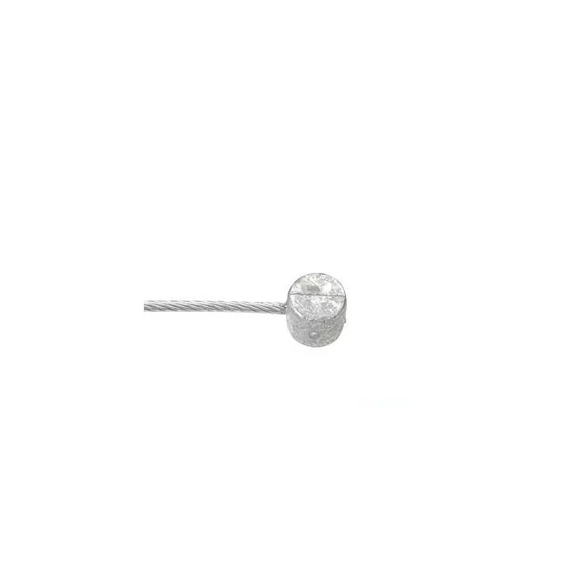 Câble de frein Avant ou Arrière pour Cyclomoteur Diamètre 2mm, Longueur 2.5m, Diamètre et Longueur de la boules 8 x 8 mm