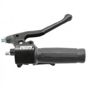 Poignee Gaz + Levier De Frein + Levier Decompresseur Compatible Mobylette Motobecane MBK