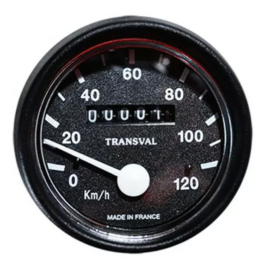 Compteur de vitesse Complet pour Motobecane MBK 51S, Club, Solex, Peugeot BB Transval  (120 Km/h)