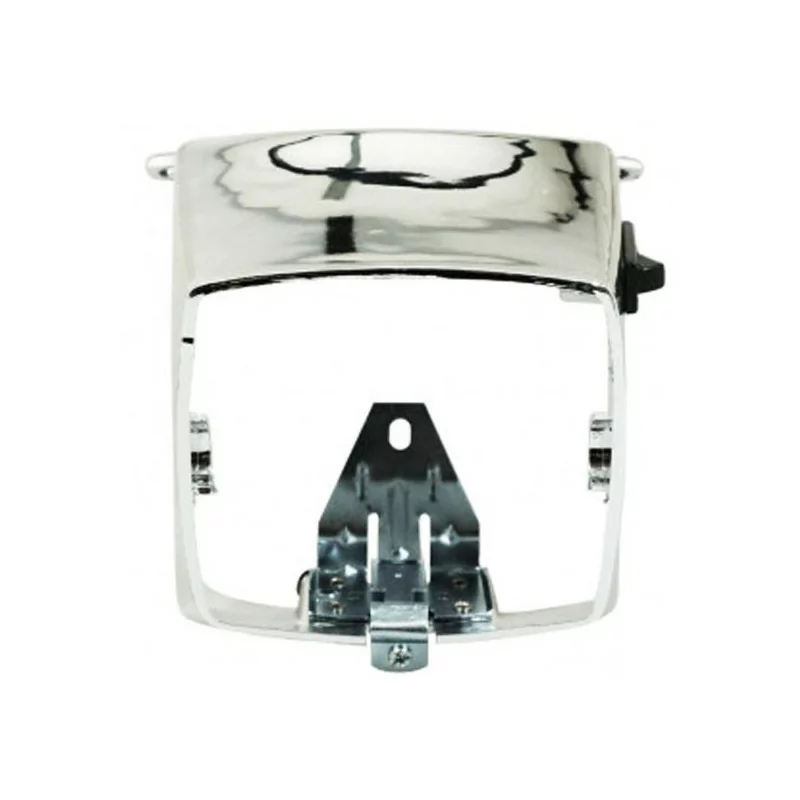 Phare Optique Complet Avec Cuvelage Et Interrupteur - Pour Peugeot 103 MVL Vogue Chromé - Neuf