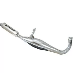Pot échappement Doppler Er1 Chromé Pour Peugeot 103 SP MVL VOGUE