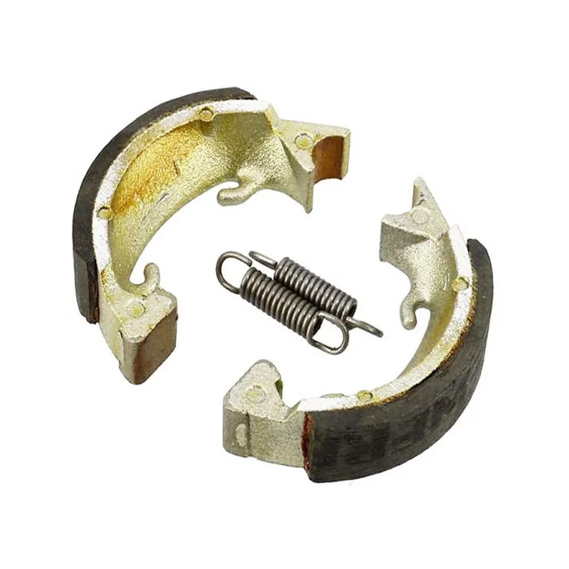 Mâchoires de frein LELEU  avec un diamètre 70 x 16mm  Mobylettes Peugeot 101 102, Solex 3300 Motobécane...