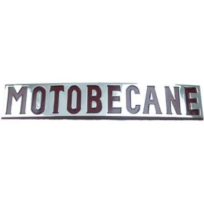 Monogramme / Logo Rouge "Motobécane" de Réservoir pour les Mobylette Motobécane 99Z D55 AV88 AV85