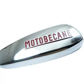Monogramme / Logo Rouge "Motobécane" de Réservoir pour les Mobylette Motobécane 99Z D55 AV88 AV85