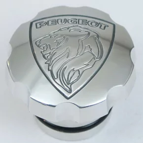 Bouchon Essence Alu Poli pour Les Mobylettes Peugeot 103 102 101 Ø 30mm