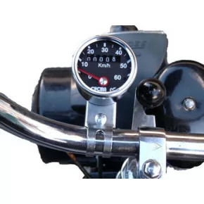 Support Compteur avec Fixation sur le Guidon pour les Mobylettes Motobécane MBK Peugeot solex