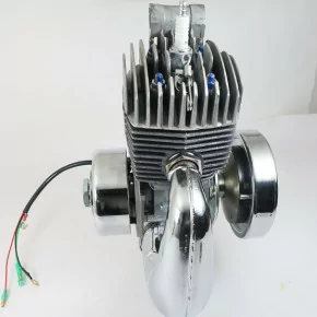 Moteur AV7 complet avec Allumage électronique LAUTER et Carburateur Dellorto SHA Ø15mm pour Mobylette Motobecane Motoconfort