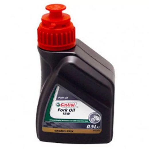 Huile de Fourche SAE 15w Castrol pour Mobylettes MBK Peugeot