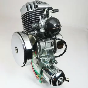 Moteur AV7 complet avec Allumage électronique LAUTER et Carburateur Dellorto SHA Ø15mm Mobylette Motobécane Motoconfort