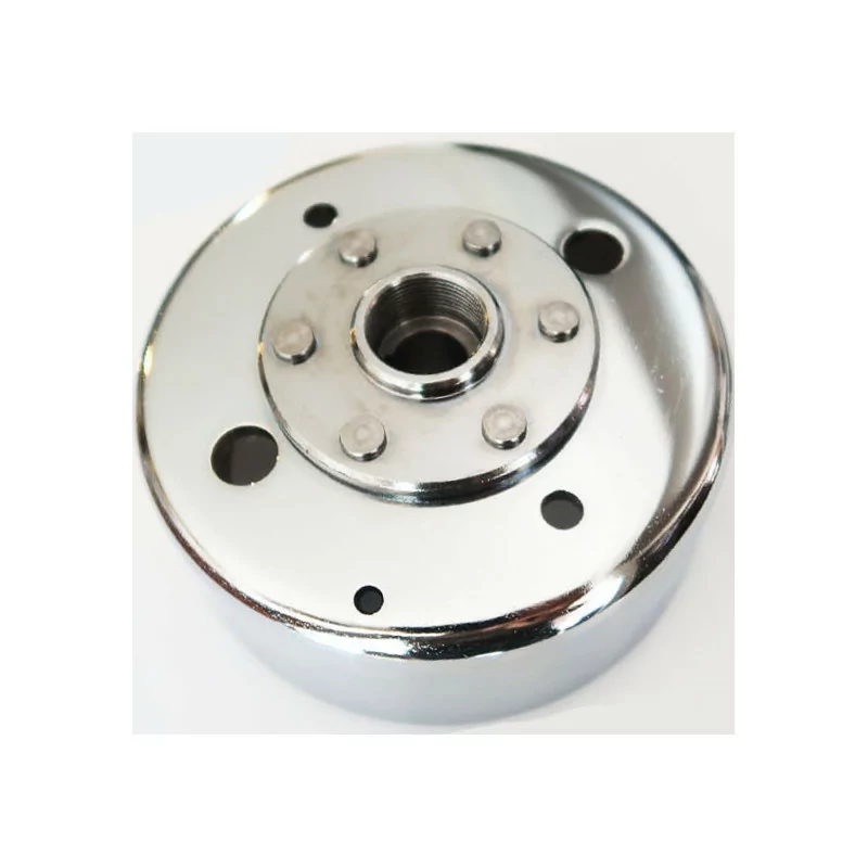 Rotor Chromé D'allumage électronique Type Moriyama (volant Magnétique) Mobylettes MBK 51 Moteur AV10