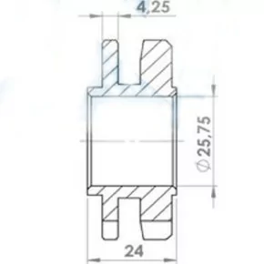 Pignon 13 Dents Mobylettes Motoconfort Motobécane AV88, MBK 51 etc.