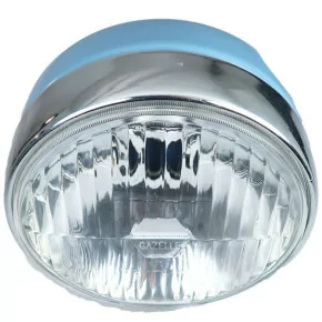 Phare Optique Avant Bleu Compatible Mobylette Motobécane AV88, 881