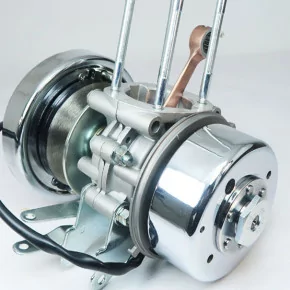 Bas Moteur M14 (Type AV7) avec Vilebrequin Super Renforcé, Allumage Électronique, Variateur Galets Allégés  Mobylette Motobécane