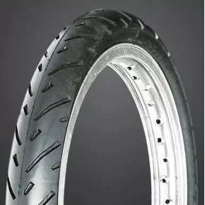 Pneu 17 Vee Rubber 2-3/4x17 (2.75-17) VRM 201 (tubeless - Tube Type) V.Max 150Km/h Mobylette MBK 51 Peugeot 103