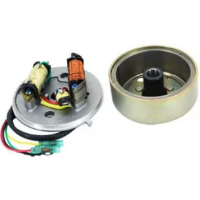 Allumage Électronique Lauter avec Volant Équilibré Mobylettes MBK Motobécane 51 et 881 Allumage Électronique Lauter avec Volant Équilibré Mobylettes MBK Motobécane 51 et 881