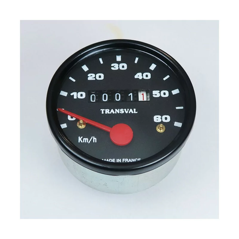 Compteur Transval pour Cyclomoteur Peugeot 103 SP vitesse 60Km/h