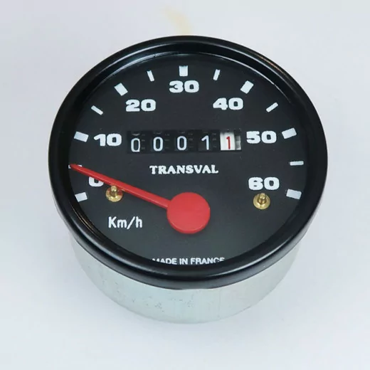 Compteur Transval pour Cyclomoteur Peugeot 103 SP vitesse 60Km/h Compteur Transval pour Cyclomoteur Peugeot 103 SP vitesse 60Km/h